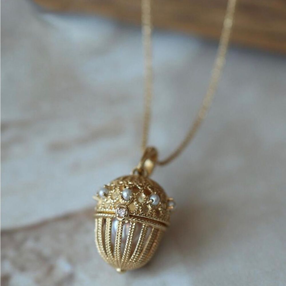 Sterling Silver Women's Fashion All-match Clavicle Chain Deluxe Pendant Necklace